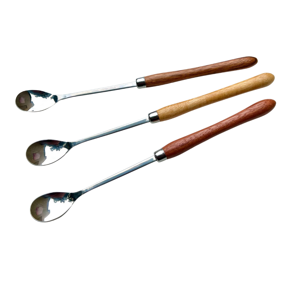 Long Spoon Various Timbers. Wood We Create