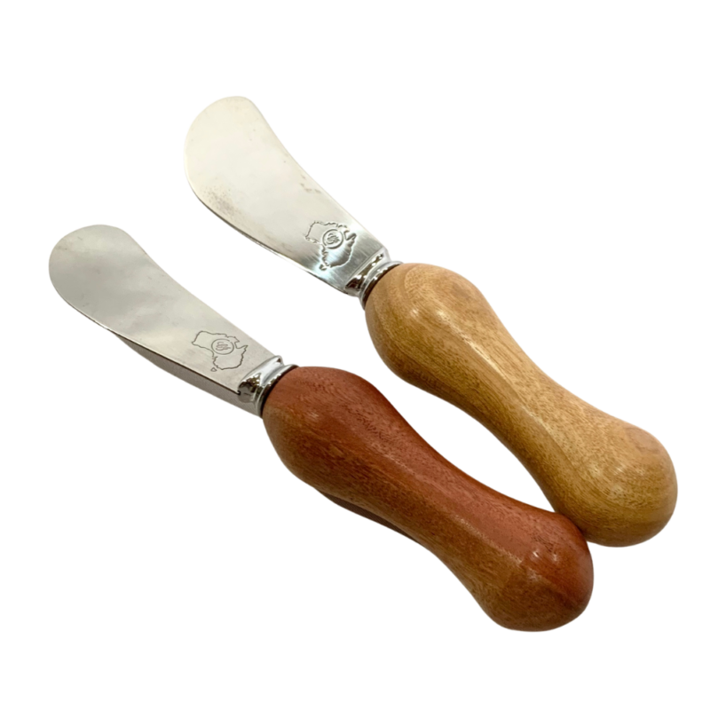 Pate Knife Stainless, with timber handle. Wood We Create