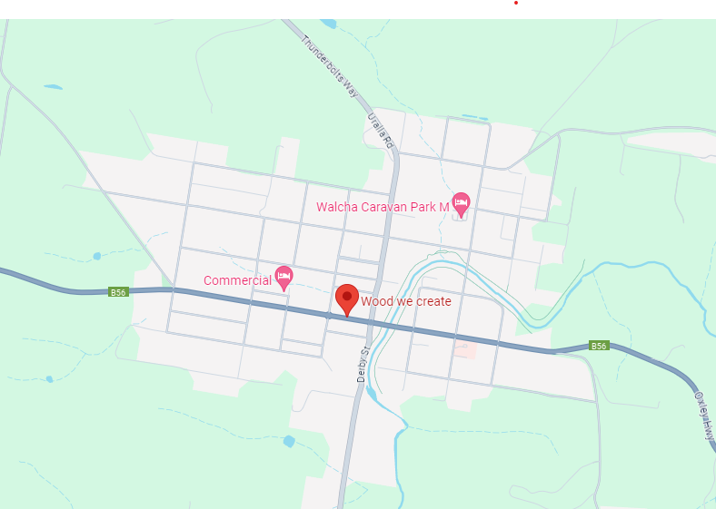 Walcha map