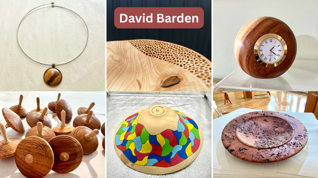 a collage of six pieces by David Barden
